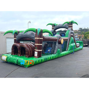 Jeux extérieurs amusants d'équipement de parcours d'obstacles de videur gonflable commercial pour des enfants et des adultes - Product Image 2