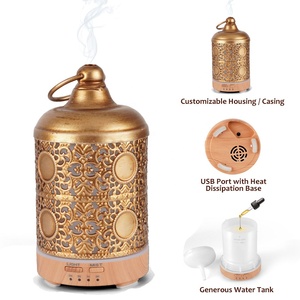 เครื่องกระจายกลิ่นหอมแบบพกพา ใช้พลังงานจาก USB พร้อมไฟเจ็ดสี - Product Image 3