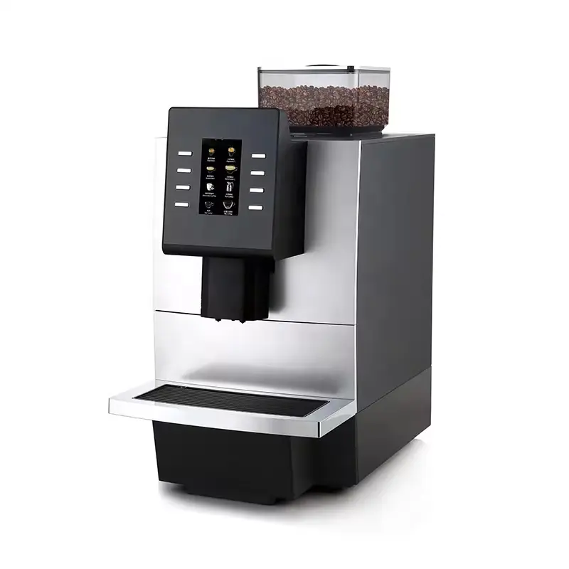 F09 Máy pha cà phê chuyên nghiệp Máy pha cà phê tự động với máy xay