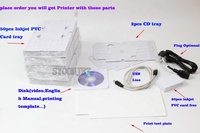 Imprimante Automatique CD DVD et Cartes PVC / Machine à Faire des Disques CD DVD Imprimante de Cartes de Visite avec 50 Plateaux CD DVD