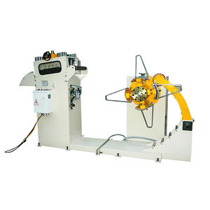 2-in-1 Abwickler mit Richtmaschine für Metallstahlplatten – Abwickel- und Richtmaschine für Blechabwickler für Kraftpressen - Product Image 1