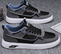 Mode à la mode travail conduite appartements en cuir sport Tenis hommes chaussures blanches baskets décontractées marche Style conseil chaussures pour hommes