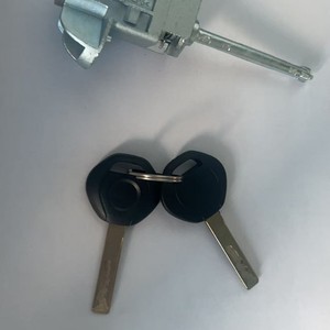 Yunnuo Car Door <b>Lock</b> Cylinder 51217212873 Cylindrical Zinc Plated With 2 <b>Keys</b> For Bmw - Product Image 2