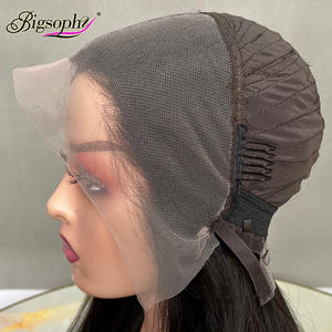 Fournisseurs en gros de perruques en cheveux vietnamiens bruts, perruques droites en cheveux humains, de 12 à 40 pouces # Perruques frontales N 13X4 - Product Image 3