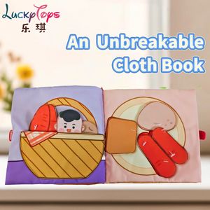 2025 superventas lindo <span class=keywords><strong>libro</strong></span> de <span class=keywords><strong>tela</strong></span> para bebé irrompible espesor textura transparente colorido multicolor juguete educativo a juego para niños - Product Image 2