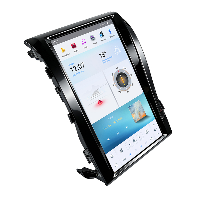 360 Camera Android Head Unit 16 Inch QLED Display Car Navigation System With DSP for toyota 2008-2015 Land Cruiser LC200