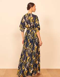 <span class=keywords><strong>Abiti</strong></span> Mixi da donna <span class=keywords><strong>con</strong></span> spacco alto elegante e scollo a V - Product Image 5