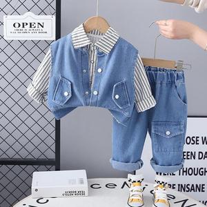 Vêtements pour bébé garçon de bonne qualité en gros, <span class=keywords><strong>1</strong></span> à 5 ans, nouveau style, ensemble de vêtements pour bébé garçon - Product Image 4