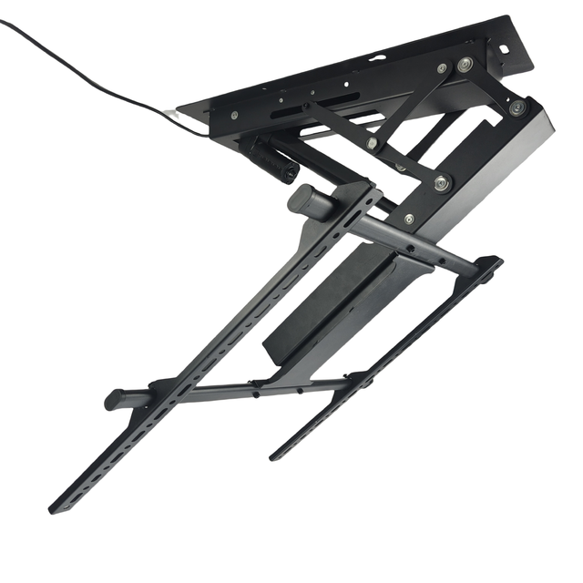 KLD002 Motorized Flip TV Wall Bracket 0-85° Tilt 40-80" TVs 60KG Capacity Cold Rolled Steel VESA 600x600