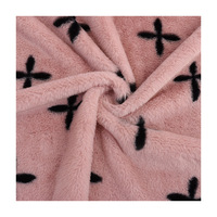 Nouveau design 2026 : Tissu en peluche doux et confortable, motif trèfle à quatre feuilles, aspect lapin moelleux