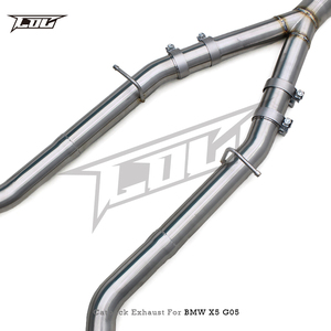 ท่อไอเสีย Boska สำหรับ X5/X6 M40i G05 3.0T ปี 2019-2023 สแตนเลสสตีล Catback Muffler วาล์ว ปลายท่อคาร์บอนสีดำ - Product Image 2