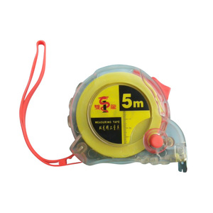 Mètre Ruban 5 M Métrique en Acier Inoxydable avec Retour Automatique et Verrouillage par Bouton Poussoir pour Usage en Menuiserie - Product Image 2