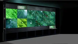 Özel büyük ekran dikişsiz ev içi lcd 4k hd ekran video duvar ekranı ekleme ekran
