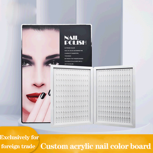 300 pièces vernis à ongles Gel nuancier affichage livre <span class=keywords><strong>papier</strong></span> pour peinture à ongles pratique conception <span class=keywords><strong>faux</strong></span> conseils ongles échantillon nuancier - Product Image 3