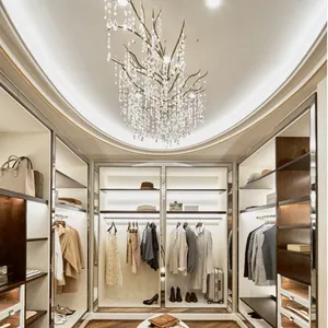 Arte decoración <span class=keywords><strong>centro</strong></span> <span class=keywords><strong>comercial</strong></span> cristal gota de agua prismas de proyecto led luz de la lámpara - Product Image 1