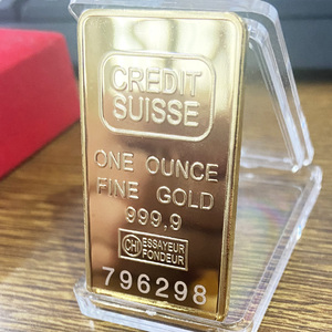 Pièces de monnaie commémoratives carrées en métal plaqué <span class=keywords><strong>or</strong></span> imprimées numériquement pour le commerce extérieur <span class=keywords><strong>suisse</strong></span> Souvenir cadeau de collection - Product Image 3