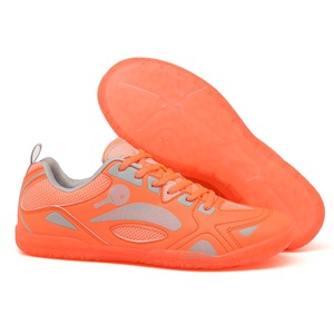TRECERO Chaussures de sport unisexes à semelle extérieure en caoutchouc orange, antidérapantes, respirantes, avec semelle intermédiaire en EVA pour l'été - Product Image 1