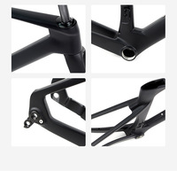 Vélo de route aérodynamique en carbone haute performance, 24 vitesses, roues en fibre de carbone 700C, câblage interne complet, freins hydrauliques