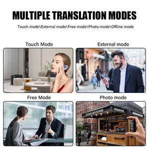 Auriculares ANC con traducción en tiempo real AI Auriculares OWS simultáneos Conectividad WiFi Traductor inteligente de <span class=keywords><strong>idiomas</strong></span> de voz - Product Image 5