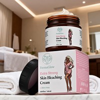 Crème éclaircissante et blanchissante au niacinamide fermenté pour la zone du bikini, les parties intimes, les aisselles foncées et les genoux – Crème corporelle éclaircissante