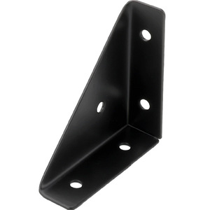 Soporte de esquina de tres lados de acero laminado en frío en forma de L para fijación de muebles y camas - Product Image 1