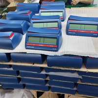 Horloge d'échecs en plastique pour les compétitions d'échecs chinois/internationaux et de Go, avec minuteur à pause antidérapant