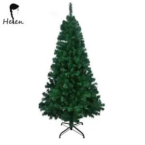 New 2023 Christmas tree shopping mall outdoor activities in short supply artificial green PVC Big Christmas tree