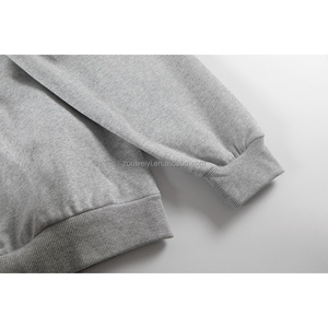 <span class=keywords><strong>Felpa</strong></span> Casual di Alta Qualità con Collo Tondo per <span class=keywords><strong>Uomo</strong></span>, Autunno Inverno, Stile Confortevole in Cotone con Zip a un Quarto - Product Image 5