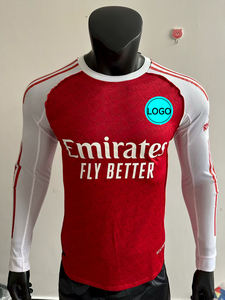 เสื้อฟุตบอลสโมสรรุ่นเรโทร ฤดูกาลใหม่ 2025-26 สำหรับผู้ใหญ่ ฉบับไทย ทีมชาติไทย  ชุดเหย้าและเยือน ของสโมสรเอซีมิลาน อาร์เจนตินา และอาร์เซนอล - Product Image 4