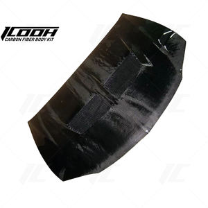 Icoohh ฝากระโปรงหน้า, คาร์บอนไฟเบอร์สำหรับแข่งรถสภาพใหม่สำหรับ Mitsubishi EVO <span class=keywords><strong>7</strong></span> 8 9 - Product Image 2