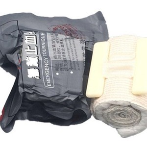 Bandage élastique de type H, 59 pouces, non stérile, pour premiers secours médicaux, fixation par pression, pour secours d'urgence - Product Image 1