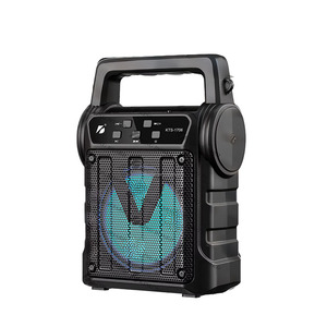 Mini altavoz portátil con iluminación de 4 pulgadas, altavoz Rgb para <span class=keywords><strong>Bluetooth</strong></span>, altavoz Solar, Subwoofer portátil, reproductor de <span class=keywords><strong>Audio</strong></span> con tarjeta TF - Product Image 2