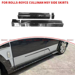 Jupes latérales en fibre de carbone sèche 2025, vente chaude, pour Rolls Royce Cullinan, style MSY, jupes latérales de voiture, accessoires automobiles - Product Image 4