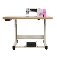 JUKKY Direkt antriebs motor Voll automatische Leder bekleidungs maschinen Industrielle Flach bett nähmaschine mit Verriegelung stich formation