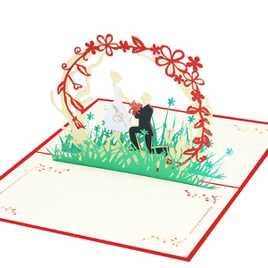 Tarjetas <span class=keywords><strong>de</strong></span> <span class=keywords><strong>Boda</strong></span> Pop-up, Tarjeta <span class=keywords><strong>de</strong></span> Aniversario 3D, Tarjeta Pop-up <span class=keywords><strong>de</strong></span> San Valentín, <span class=keywords><strong>Invitaciones</strong></span> <span class=keywords><strong>de</strong></span> <span class=keywords><strong>Boda</strong></span> <span class=keywords><strong>de</strong></span> Aniversario - Product Image 2