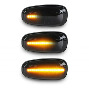 Đèn xi nhan <span class=keywords><strong>LED</strong></span> dạng khói, đèn báo rẽ bên hông chắn bùn trước dành cho phụ kiện Opel Zafira A Astra G - Product Image 1