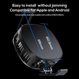 Ventilador de Refrigeración para Teléfono Móvil MEMO CX06 con Pantalla Digital, Succión Magnética, Luz RGB, Refrigeración por Semiconductor - Product Image 6