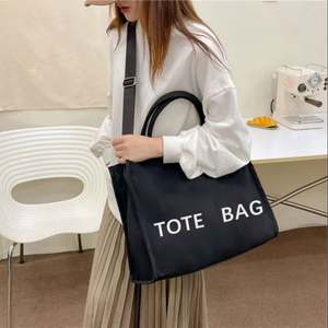 Bolso Tote de Lujo para Mujer, Bolso Tote Cruzado de Moda, de Lona con Bolsillos - Product Image 6