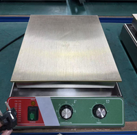 Pembuat Pancake Souffle Digital Listrik Komersial Baru 110V/220V Papan Tunggal Ganda 1 Dek 2 Loyang Buatan Cina