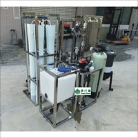 Petit traitement de l'eau pure de puits potable de 500L/heure sur le dessalement de dispositif d'osmose inverse d'eau saumâtre pour l'irrigation