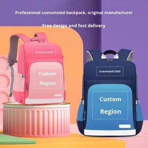 Nouveau Sac à Dos <span class=keywords><strong>Scolaire</strong></span> pour Enfants <span class=keywords><strong>de</strong></span> la Maternelle au CM2, Imprimé Logo Publicitaire, pour <span class=keywords><strong>Cours</strong></span> <span class=keywords><strong>de</strong></span> Remise en Forme et <span class=keywords><strong>de</strong></span> Tutorat, en Nylon Oxford Résistant aux Déchirures et Respirant - Product Image 1