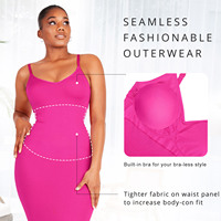 Vestido Moldeador sin Mangas para Mujer, Nuevo y en Oferta, Vestido Maxi con Moldeador Incorporado