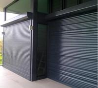 Serrure antivol automatique en alliage d'aluminium isolée pour volet roulant vertical