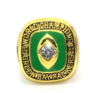 Anillo de Hombre del Equipo Campeón de Green Bay de 1965, Chapado en Oro Rosa, Aleación, Recuerdo, Regalo de Boda, Fiesta, Cumpleaños - Product Image 1