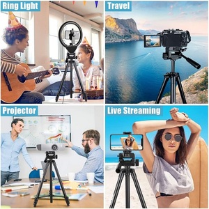 Trépied télescopique <span class=keywords><strong>pour</strong></span> téléphone portable, vente chaude <span class=keywords><strong>2022</strong></span>, support universel <span class=keywords><strong>pour</strong></span> appareil <span class=keywords><strong>photo</strong></span> de téléphone portable, trépied universel - Product Image 6