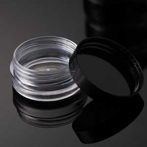 Tùy Chỉnh 3G 5G 10G 15G 20G 30G Mỹ Phẩm Container Mặt Nhỏ Kem Pha Lê Rõ Ràng PS Cấp Thực Phẩm Vòng Nhựa <span class=keywords><strong>Jar</strong></span> Với Vít Nắp - Product Image 3