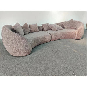 Canapés modernes en tissu au design italien récent meubles de salon pour la maison, la villa, l'hôtel et le bureau canapés tendance en forme d'<span class=keywords><strong>arc</strong></span> - Product Image 4