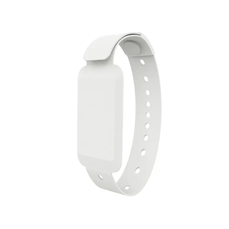 Wristband Ble Thingoo B9 Wearable Beacon IoT Bluetooth Ibeacon Wristband Tamper Proof Bracelet BLE