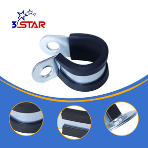 Colliers <span class=keywords><strong>de</strong></span> <span class=keywords><strong>serrage</strong></span> pour câbles galvanisés <span class=keywords><strong>de</strong></span> type P, <span class=keywords><strong>de</strong></span> haute qualité, avec revêtement en caoutchouc, disponibles en différentes gammes <span class=keywords><strong>de</strong></span> diamètres pour colliers <span class=keywords><strong>de</strong></span> <span class=keywords><strong>serrage</strong></span> pour tuyaux (pouces et métriques) - Product Image 5