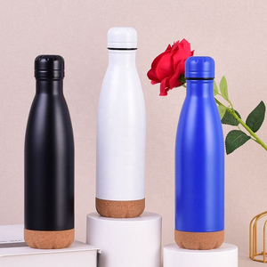 17Oz 500ml chai nước BPA free New Ice pháp giá bán buôn Shape rỗng 500ml chai với nút chai dưới - Product Image 2